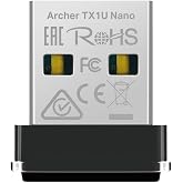 TP-Link Archer TX1U Nano; AX300 Mbps, Nano Tasarım, Tak ve &Ccedil;alıştır, Linux ve Windows(11/10/7) Destekli, Wi-Fi 6 USB Adapt&ouml;r