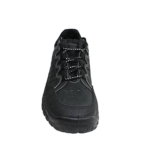 Lupos Revol-18 S1 Sicherheitsschuhe Arbeitsschuhe Berufsschuhe Businessschuhe Trekkingschuhe Schwarz - 2