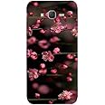 Casotec Pink Flowers Design Hard Back Case Cover for Samsung Galaxy J2