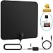 Produktbild HD Digitale TV Antenne 80 km HDTV Zimmerantenne mit Verstärker, Power Adapter für DVB-T/DVB-T2/HD/SD/1080P