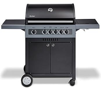 Enders Bbq Gasgrill Boston Gas Grill 3 Edelstahl Brenner Stufenlos Grillwagen Mit Grillhaube Seitenkocher Warmhalterost Seitenablage