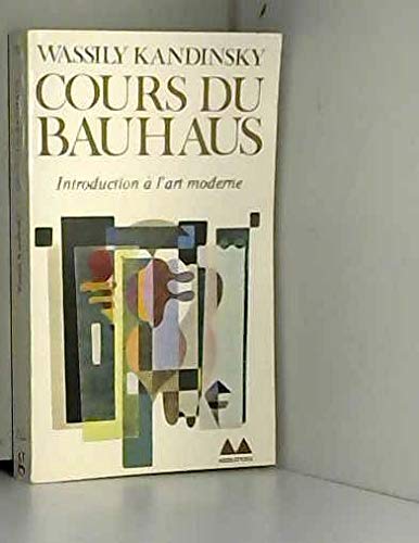 Télécharger Cours du Bauhaus Livre PDF Gratuit