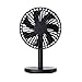 Produktbild Warmhome Mode ABS Material Persönlichkeit Mini Fan USB Desktop Kreative Bequem 5 V Student Fan schwarz 3 geschwindigkeiten geräuscharm 12,7 * 10 * 20 cm