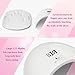 Nail Lamp, USpicy 24W White Light LED Nail Dryer for All Gel Polishes - UV, LED (Intuitive Finger Placement, 50,000 Hours of Use, LCD Display, Automatic Sensor)