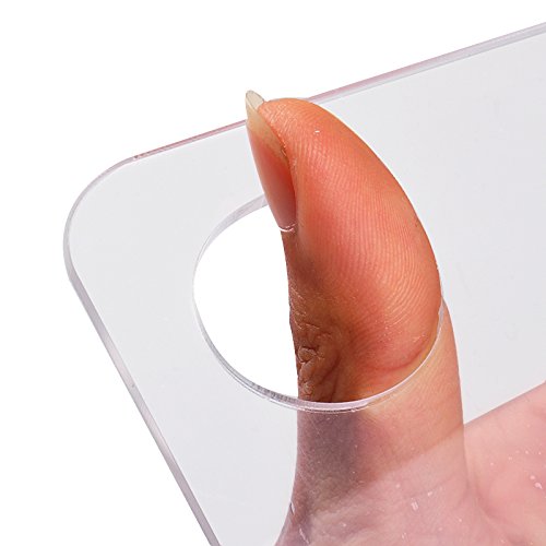 Biutee Kosmetik Make Up Palette Spatula für Kosmetik Pigment mischen 15×10 cm Schleifen Maniküre Nail Art Dekorationen Nageldesign Nagelkunst Nagel - 3
