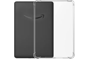 YOUNGME Diamond Case for Clear Kindle 11th (2022), [Military Drop Protection But Not Bulky] Slim Fit Hard Kindle Case with Non-Slip TPU Bumper for 6" All-New Kindle (11th Generation) - 2022 Release