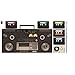 Produktbild PLAGE Sticker déco - Ghetto blaster1 Planche 46x100 cm