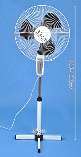 Standventilator Ventilator mit Fernbedienung 3 Geschwindigkeiten #86 - 6