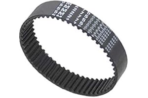 Geeyu ZHaonan-Correa de distribución 1 unids HTD 5M-250 a 5M-300, Cinturón de Tiempo de Circuito Cerrado, Cinturón síncrono Ancho de Caucho Negro 15mm Pitch 5mm Piezas de Repuesto