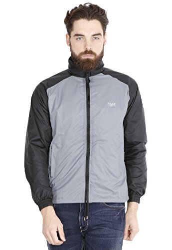 Rope Full Sleeve Solid Mens Jacket ( ROPEJKWS-GYB-P ) RS.699 (72.00% Off) - Amazon