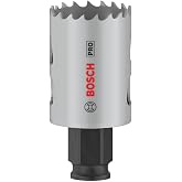 Bosch 1 x PRO Multi Material Power Change Plus delik testeresi (yumuşak ahşap, al&ccedil;ıpan duvar i&ccedil;in, &Oslash; 35 mm, profesyonel akses
