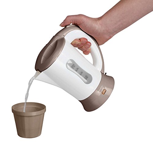 Reise-Wasserkocher Camping inkl. 2 Becher und 2 Löffel (Transporttasche, Camping-Kocher, 0,5 Liter, 800 Watt) - 2