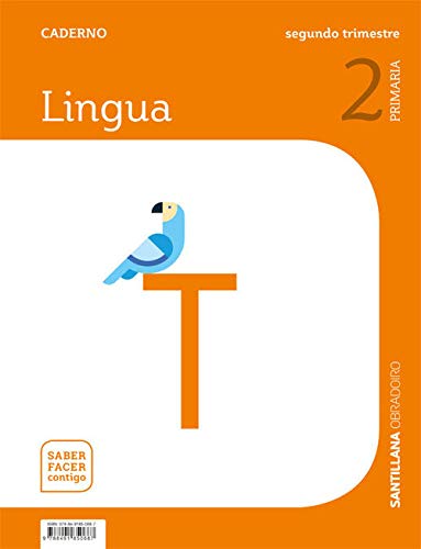 CADERNO LINGUA 2 PRIMARIA 2 TRIM SABER FACER CONTIGO
