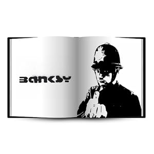 Banksy. Wall and piece: 21 x 26 cm