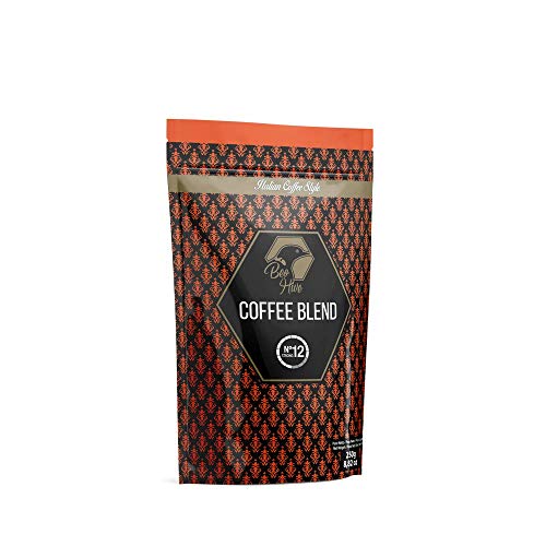 Beo Hive Coffee Blend Espresso Crema Grano, 250 g, Pack de 1