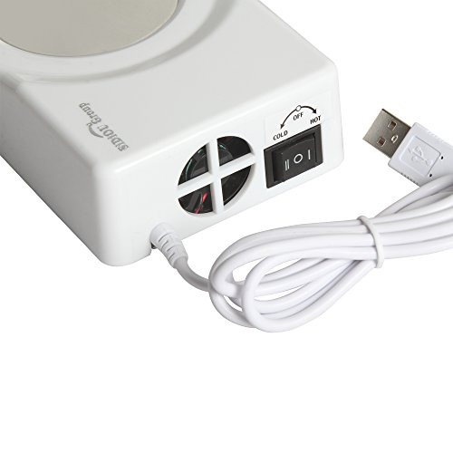 Sidiou Group Wärmer USB-Untersetzer Vakuum-Schalen-Auflage USB-Mini-Kühlschrank Kühlung heißer und kalter Dual-Use-Untersetzer Computer gewidmet Temperatur Heizung USB-Tassenwärmer - 8