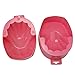 2 Pcs Unbeatable Offer Pink Soak Bowl Nail Art Tips Soak Bowl Remover Polish Hand Wash Manicure Tray New