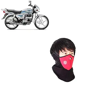 Kandid Red Balaclava Filter Mask Full Face Cover Mask Bike Riders_265