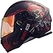 Produktbild Broken Head Jack S. | Integral-Helm rot| Sport-Motorrad-Helm incl. Pinlock und gratis rot verspiegeltem Visier (XL 61-62 cm)