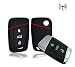 Produktbild Schutzcover für VW Kessy System Keyless Go - Golf, Scirocc, Tuguan, Touran, Touareg, Passat, Skoda Superb, Seat Toledo (schwarz/rot)