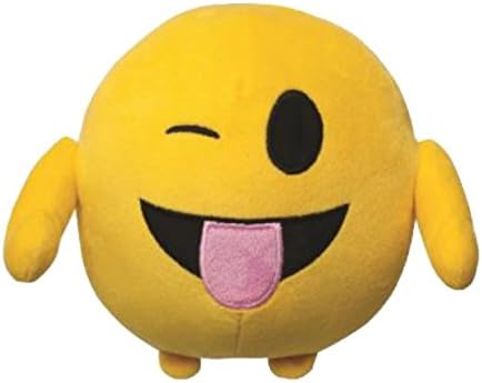 Imoji – MJE11510 Winking and Tongue Soft Toy – 18 cm