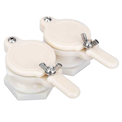 Honig Absperrschieber - SODIAL(R)2 Stueck Nylon Honig Absperrschieber Honigschleuder