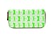Pink Lining Wallet - Green Dragonflies