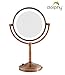 Dolphy Copper 5x LED Tabletop Shaving & Makeup Vanity - 8 Inch Magnifying Mirror RS.4999.00