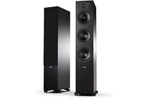 Indiana Line TESI 6 diffusori da pavimento - coppia (nero)