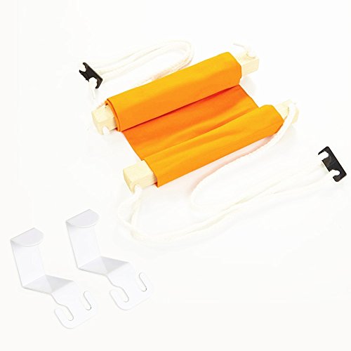 Qiorange Fußablage Hängesessel für Büro Schreibtisch Hängematte - 5
