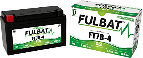 Batería FULBAT SLA YT7B-4 12V 6,5Ah 85A Largo: 150 x Ancho: 65 x Alto 93 (mm)