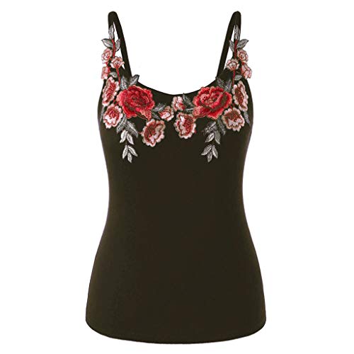 TIMEMEANS Grande Taille été Mode Casual sans Manches fête Maxi Robe Vintage Femme Chic Robe Noir Jupe Robe de Soiree Robe Pull Femme Blouse Shirt Gilets Fille Top 5XL