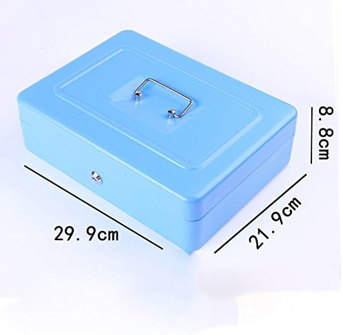 Locked password lock piggy bank Iron box small safe money box Storage portable money jar Large mini-G