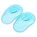Price comparison product image 2 Pcs Clear Silicone Ear Cover Home Salon Hair Dye Shield Protectors Blue lyhhai