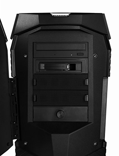 MEDION X5345G ERAZER Desktop PC (Intel Core i7-6700 Prozessor, AMD Radeon RX480 Grafikkarte mit 8 GB GDDR5 Speicher, 512 GB SSD, 1 TB HDD Festplatte, 16 GB DDR4 Arbeitsspeicher, DVD-/CD-Brenner, HDMI-Audio-/Video-Ausgang und 3x DisplayPort, Windows 10 Home) schwarz - 5