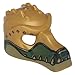 Produktbild 5 x LEGO® Figuren, Kopfbedeckung Maske Krokodil mit goldenen Zähnen Perlgold