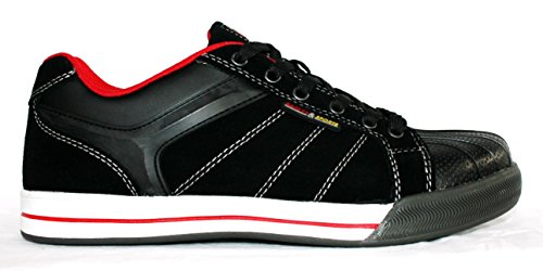 Groundwork Herren Stahlkappe Sicherheit Ultra Light Gewicht Arbeiten mit Spitze Trainer Schuhe - 4