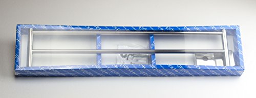 Kapitan Quattro Doppelt Handtuchhalter 60 cm Handtuchstange Edelstahl 3M VHB Selbstklebendes Quadratischer Stil Handtuchständer Wandmontage Poliert, Made in der EU, 20 Jahre Garantie - 7