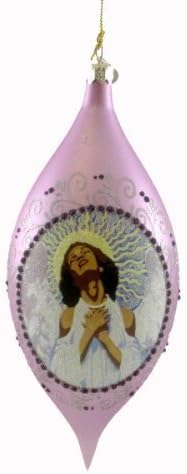 807444- Ebony Visions / Thomas Blackshear - Faith Glass Ornament by Ebony Visions
