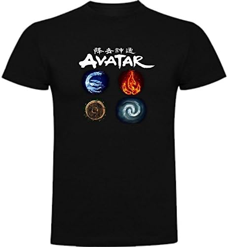 T-Shirt Avatar Last Airbender dibujos ANIMADOS Men 4XL DAa001