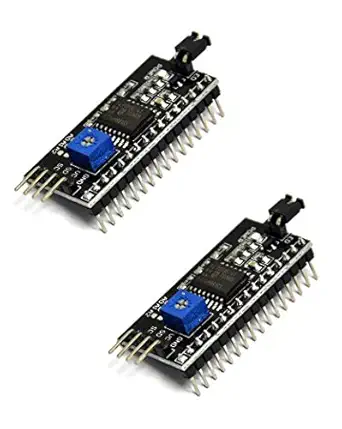 Robotbanao 2 pcs x I2C LCD Display Iic I2C Serial Interface Board Module