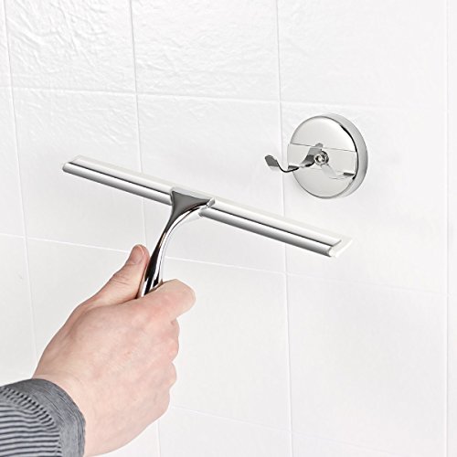 bremermann® Bad-Serie LUCENTE – Duschabzieher mit Wandhalterung, hochglänzend - 3