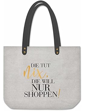 LS Design XL Shopper Schultertasche Umhängetasche Einkaufstasche Strandtasche Print