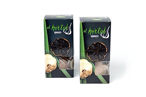 schwarzer Knoblauch el hortal - Antioxidantien, 6 Stück (2 pack)