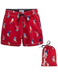 BaÃ±ador Pepe Jeans Geofrey Rojo