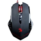 raton corel draw x7 Peso:155 g A4Tech V8M - Ratón (Óptico, USB, 3200 dpi, Negro, Rojo)
