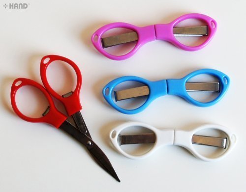 lsv-8 Praktische faltbare Sicherheit Kleine Schere 10,2 cm.