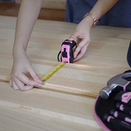 WORKPRO 103-tlg. Lady Werkzeug Set mit Tasche, Rosa Werkzeugkoffer - 7