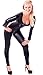 Produktbild schöner Catsuit mit Reißverschluss ** Gr. S M L XL ** Overall Einteiler Gogo Wetlook Ganzanzug (900669 Gr. M)