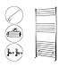 Produktbild ENKI Badheizung Heizkörper Handtuchtrockner Zentralheizung Elektrisch 1200x600